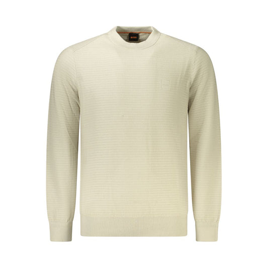 Jersey Beige Algodón Hombre