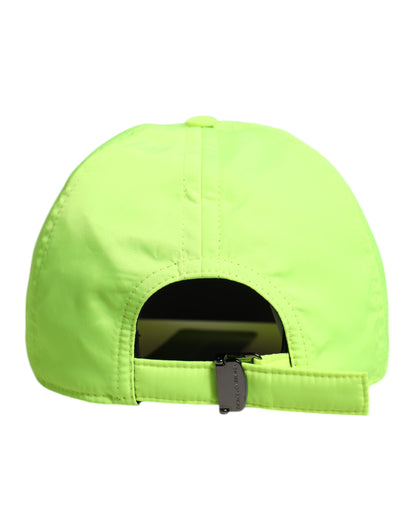 Yellow Green DG Logo 6 Panels Baseball Cap