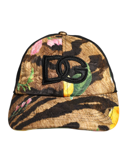 Multicolor DG Logo Patch 6 Panels Baseball Cap