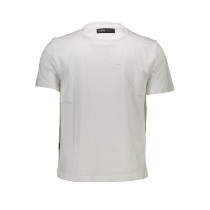 Camiseta blanca de algodón para hombre