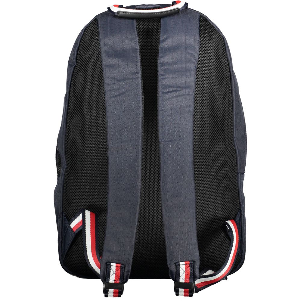 Mochila de poliéster azul para hombre