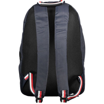 Mochila de poliéster azul para hombre