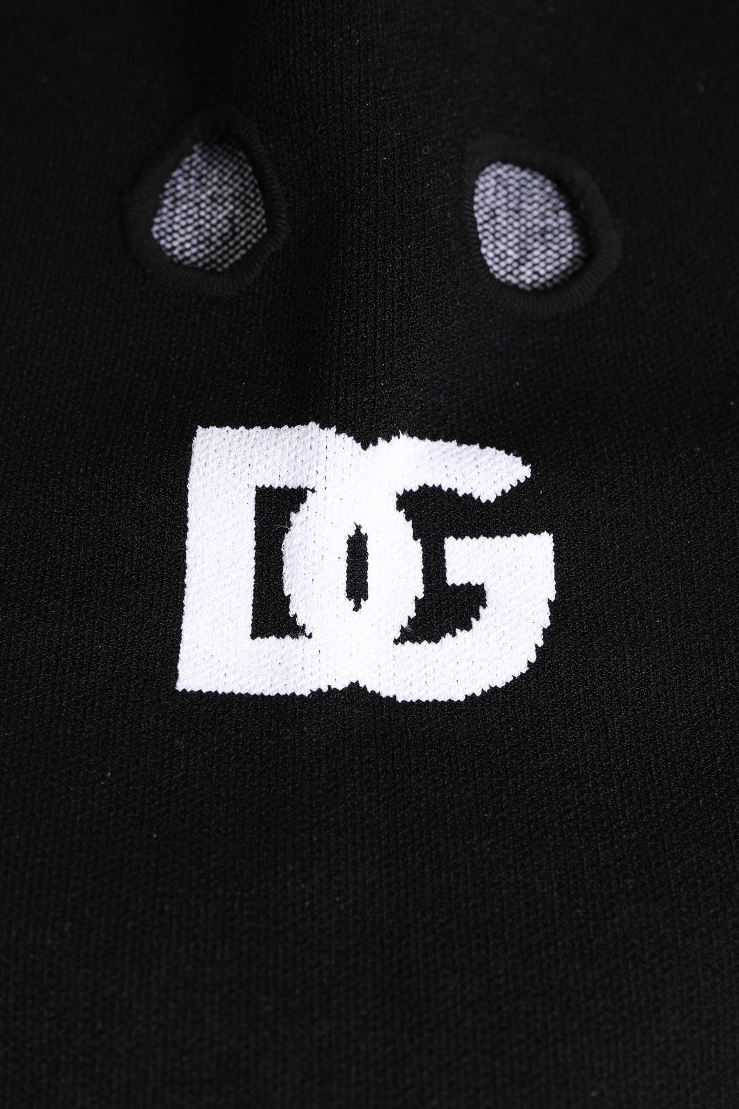 Black Cashmere Knitted Ski Mask Balaclava Hat
