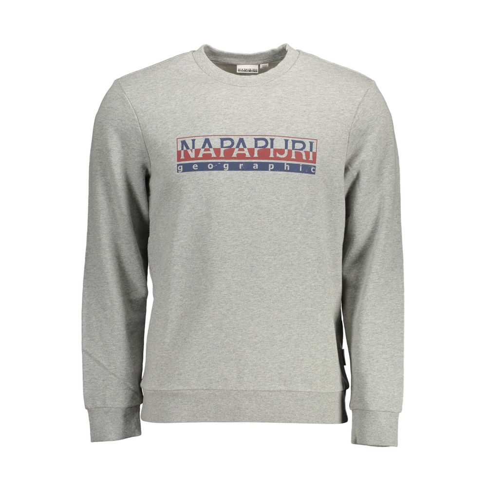 Jersey gris de algodón para hombre