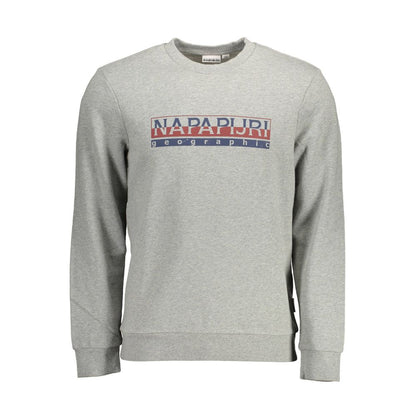Jersey gris de algodón para hombre