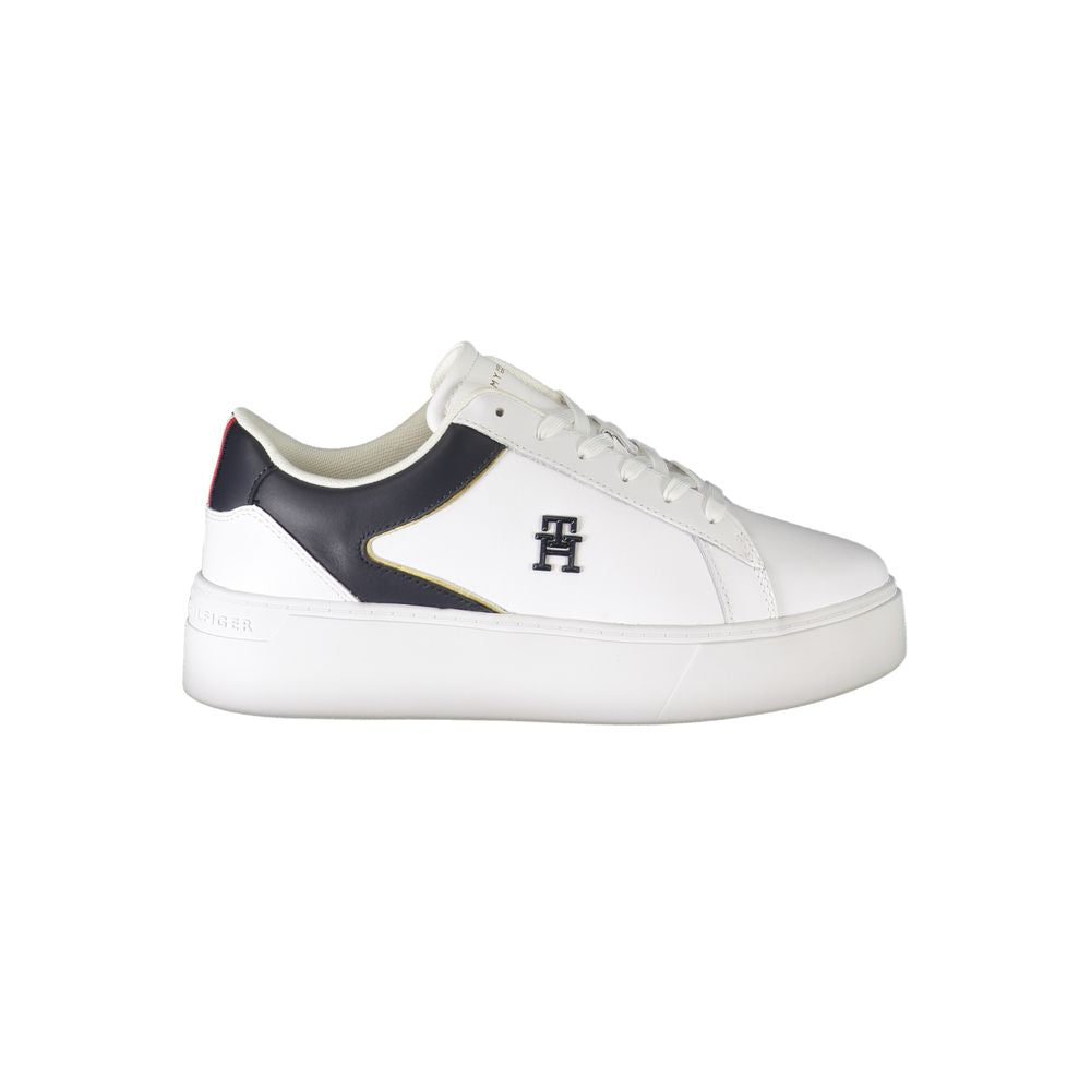 Zapatilla blanca de poliéster