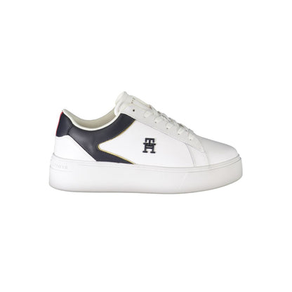 Zapatilla blanca de poliéster