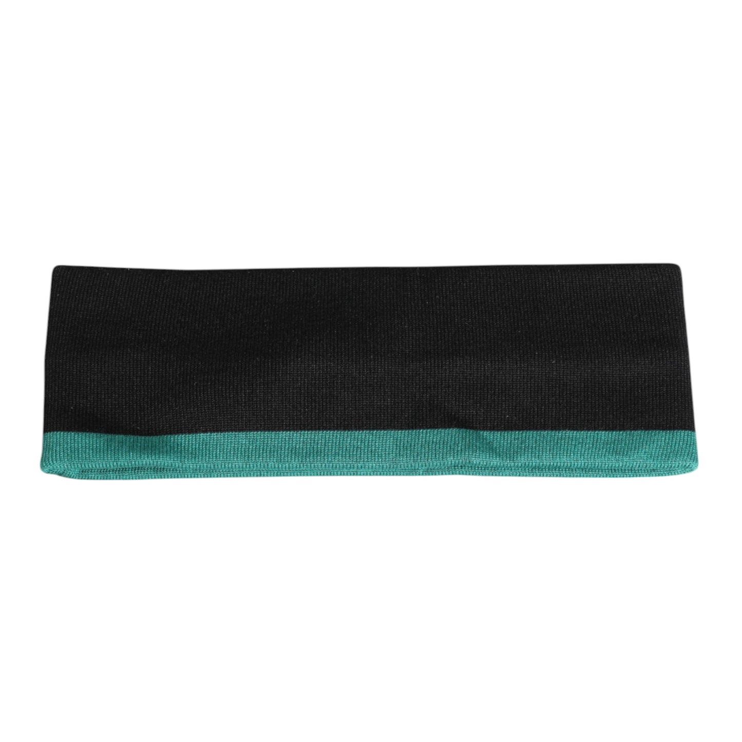 Black Silk Knitted DG Queen Head Band Hat