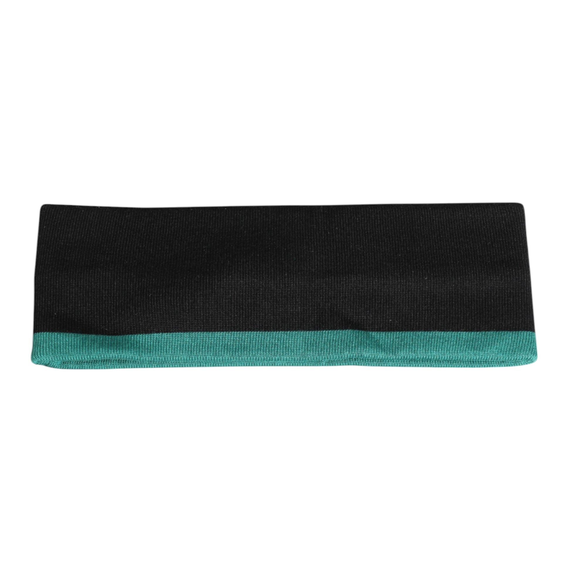 Black Silk Knitted DG Queen Head Band Hat