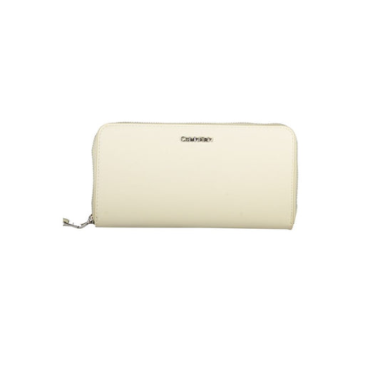 Cartera de polietileno beige