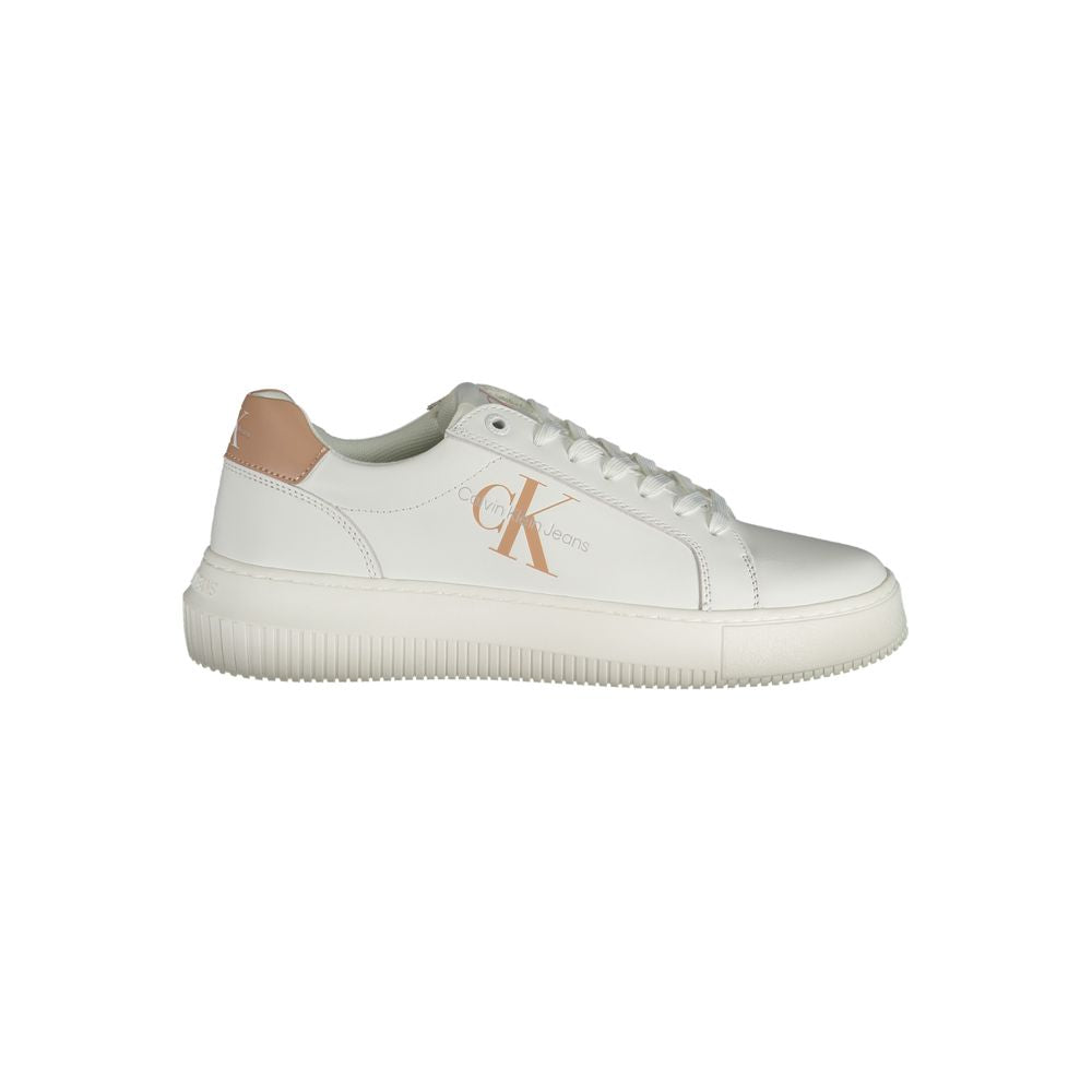 Sneaker Mujer Piel Blanco