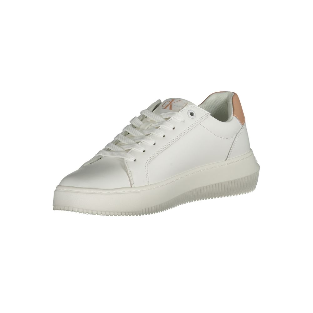 Sneaker Mujer Piel Blanco