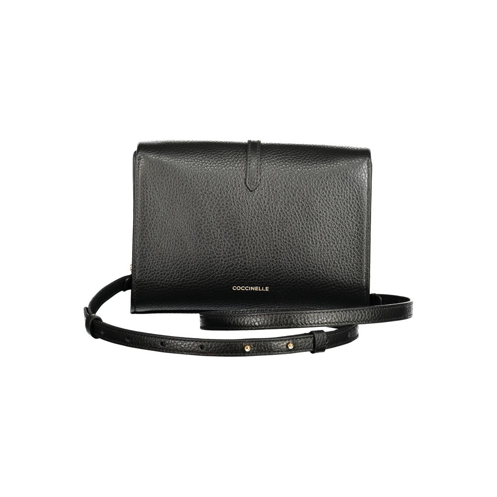 Bolso de piel negro