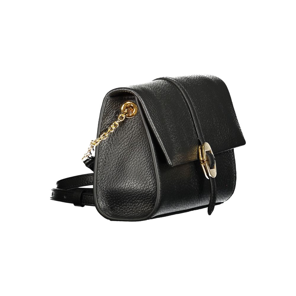 Bolso de piel negro