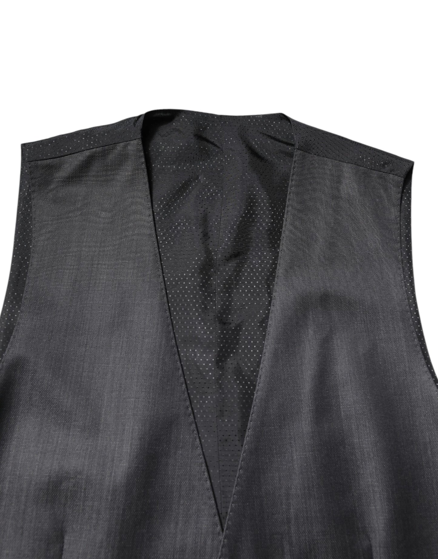 Chaleco Negro Lana Vestido Chaleco Formal
