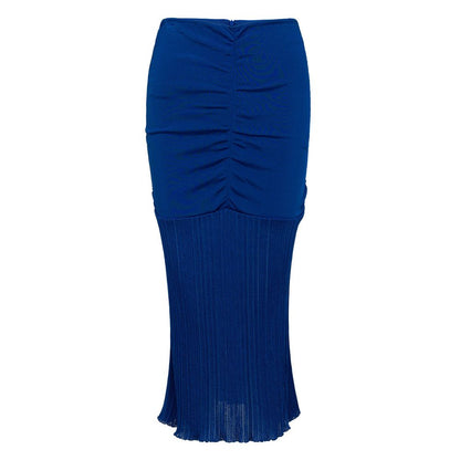 Blue Viscose Clothing
