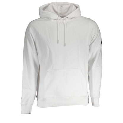 Sudadera blanca de algodón para hombre