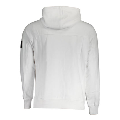 Sudadera blanca de algodón para hombre
