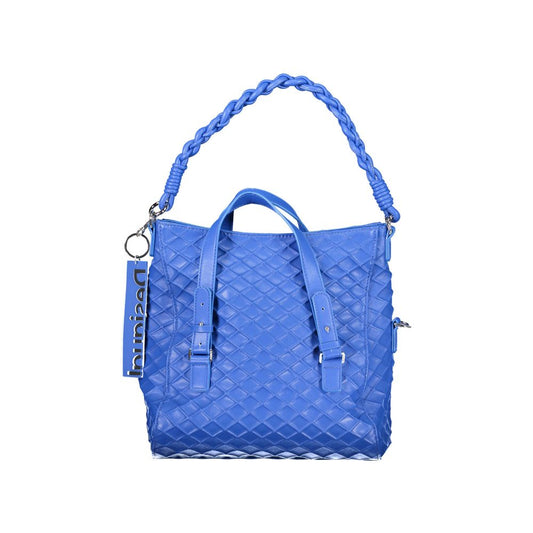 Bolso mujer polietileno azul