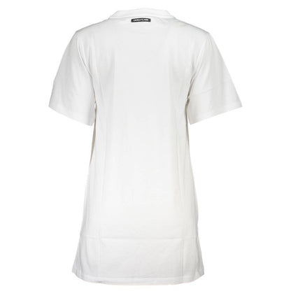 Vestido blanco de algodón para mujer