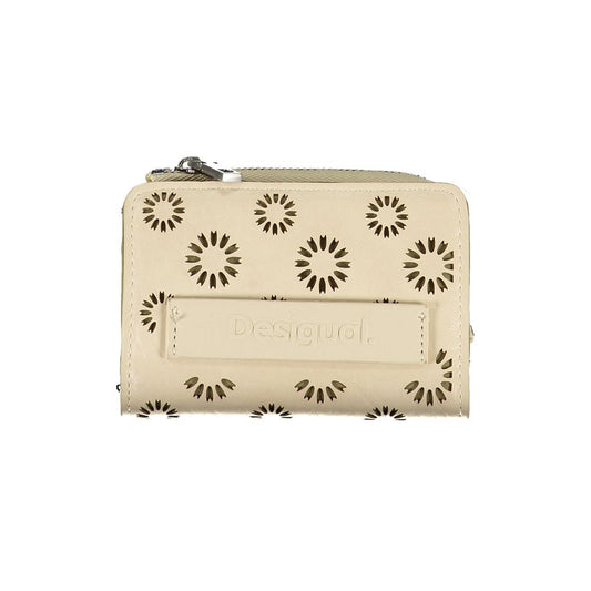 Cartera de polietileno beige