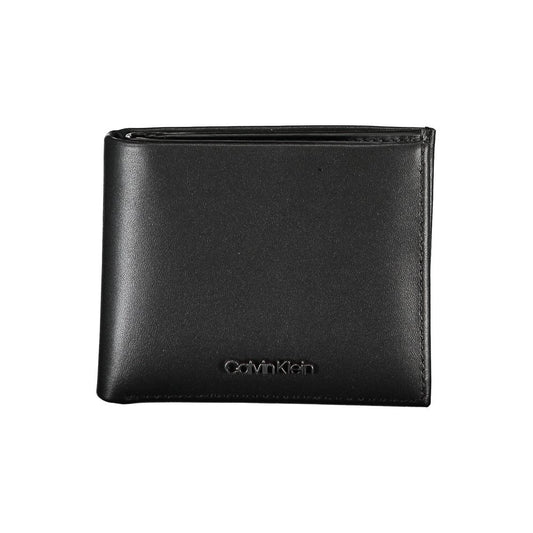 Elegante Cartera Billetera de Piel con Bloqueo RFID