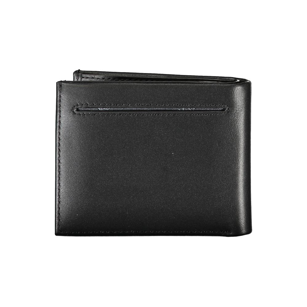 Elegante Cartera Billetera de Piel con Bloqueo RFID