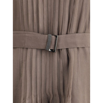 Silk Long Dress