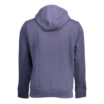 Jersey azul de algodón para hombre