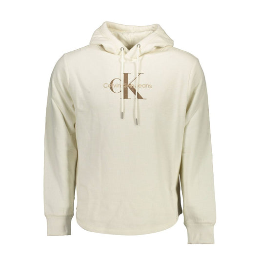 Jersey Blanco Algodón Hombre