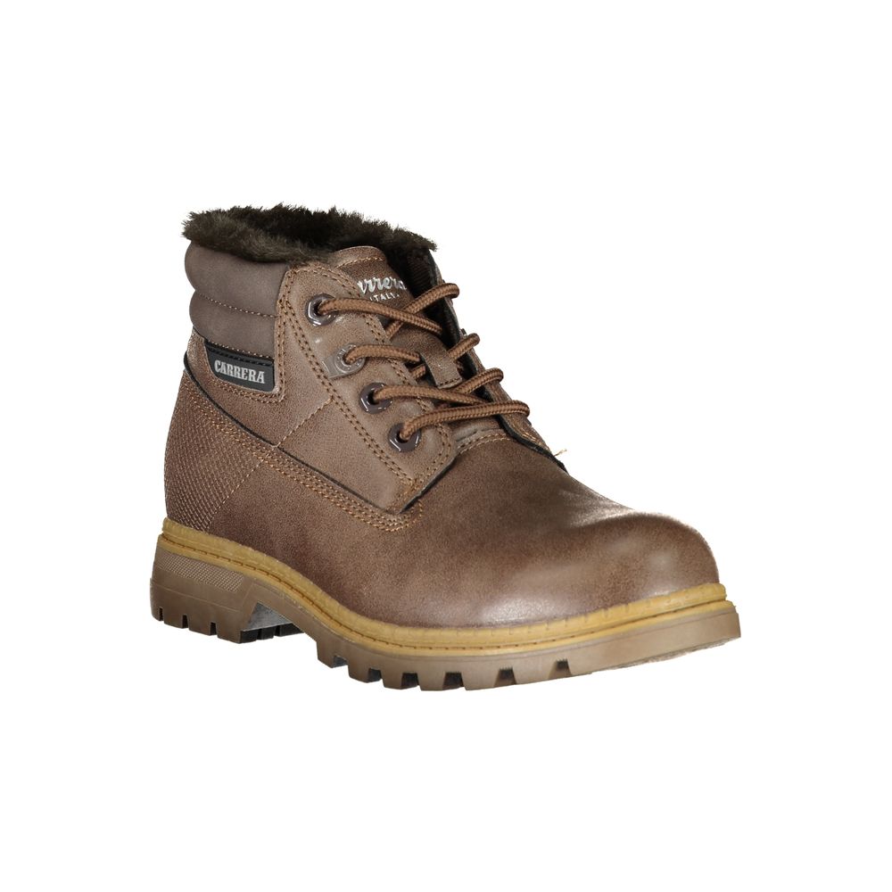 Elegantes botas de cordones con detalles en contraste