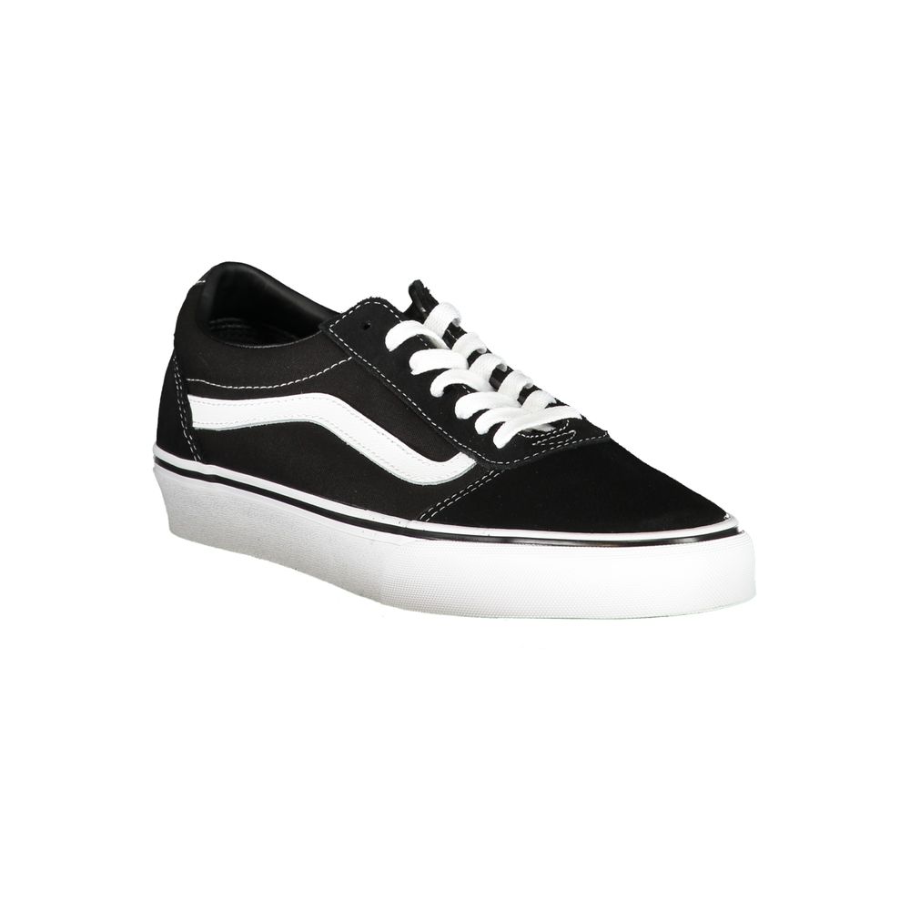 Zapatilla de poliéster negra