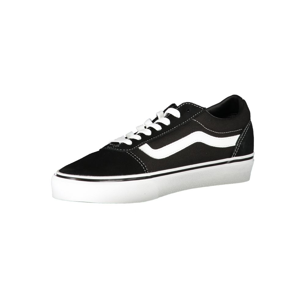 Zapatilla de poliéster negra