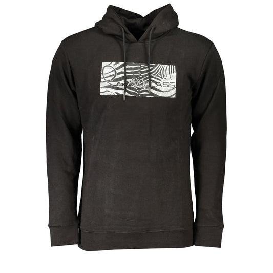 Jersey Negro Algodón Hombre