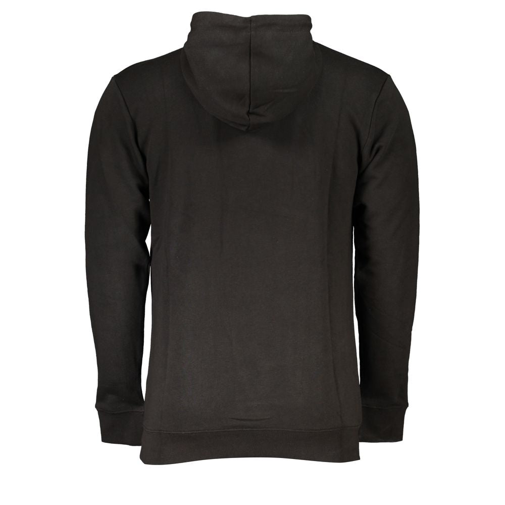 Jersey Negro Algodón Hombre
