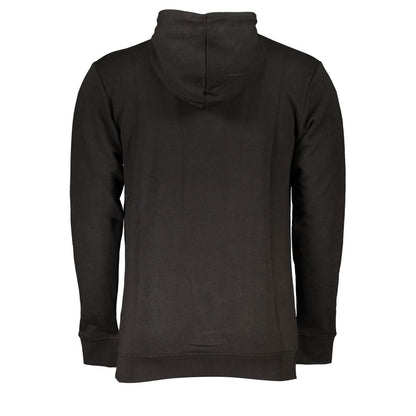 Jersey Negro Algodón Hombre
