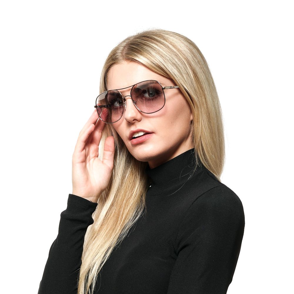 Gafas de sol plateadas para mujer