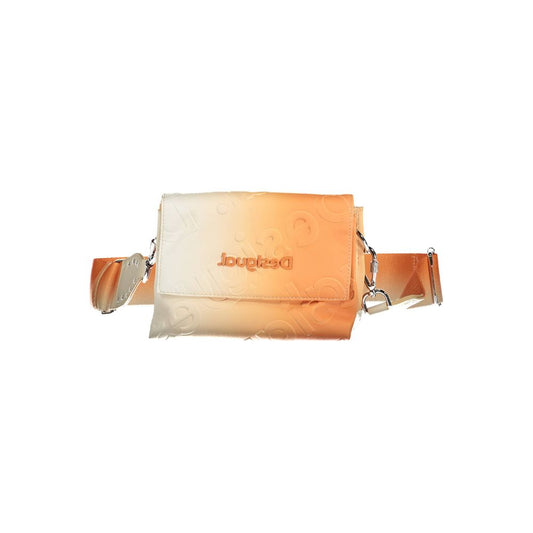 Bolso de polietileno naranja para mujer