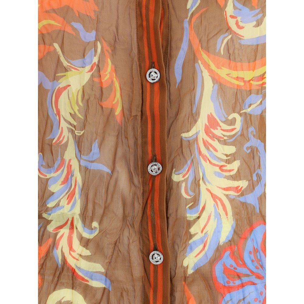 Barocco silk crepe Shirt