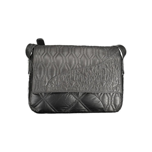 Bolso de polietileno negro para mujer