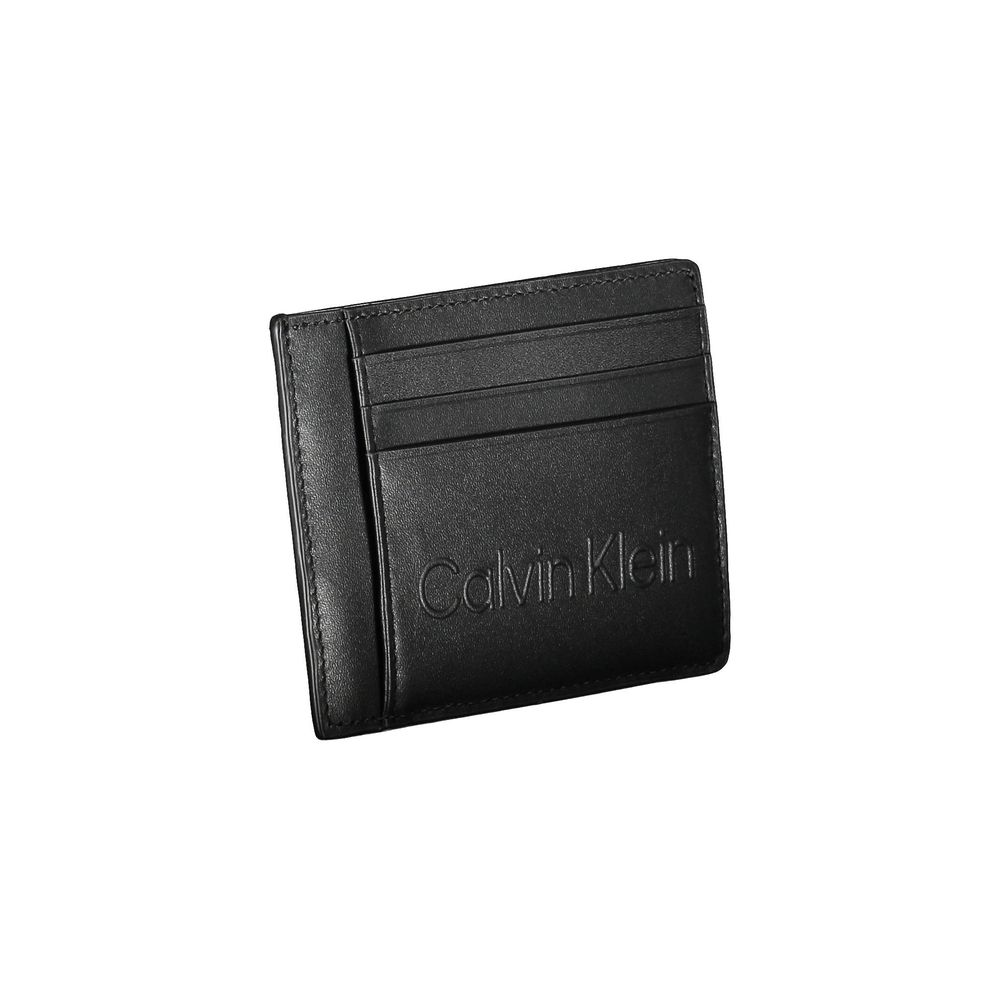Cartera de hombre de polietileno negro