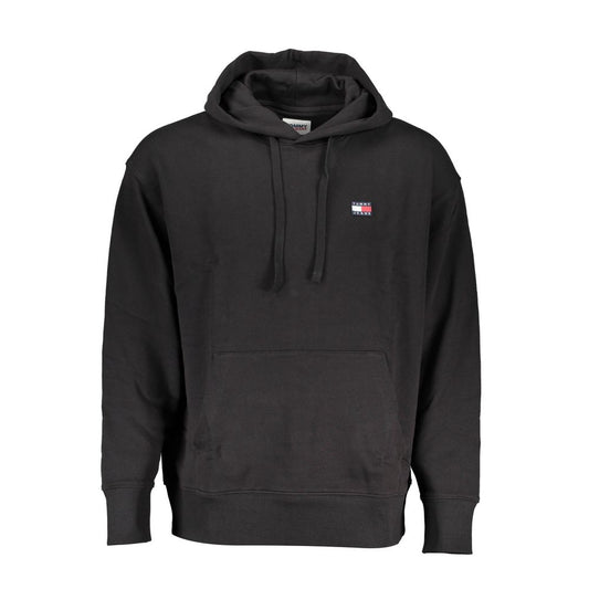 Jersey Negro Algodón Hombre