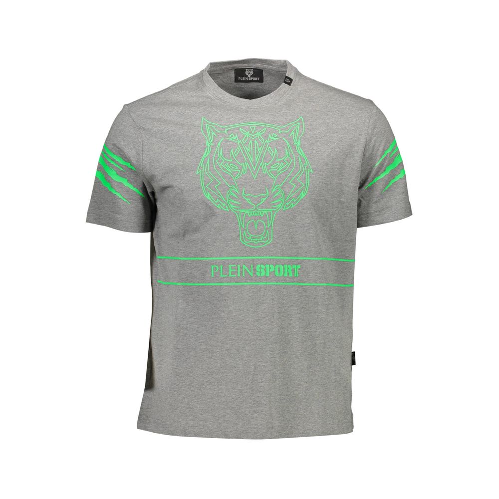 Camiseta marrón de algodón para hombre