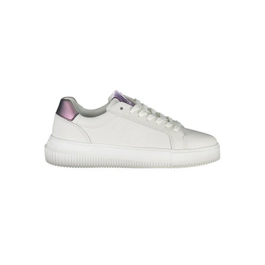 Sneaker Mujer Piel Blanco