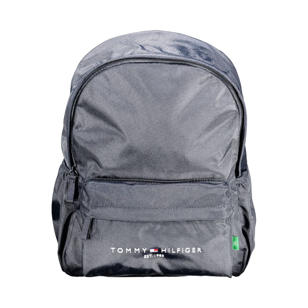Mochila de poliéster azul para hombre