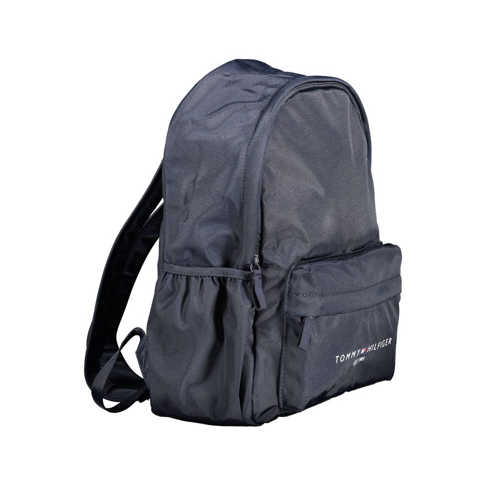 Mochila de poliéster azul para hombre