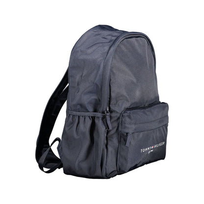 Mochila de poliéster azul para hombre