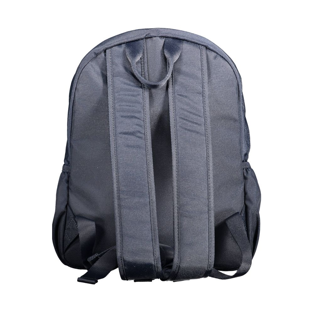 Mochila de poliéster azul para hombre