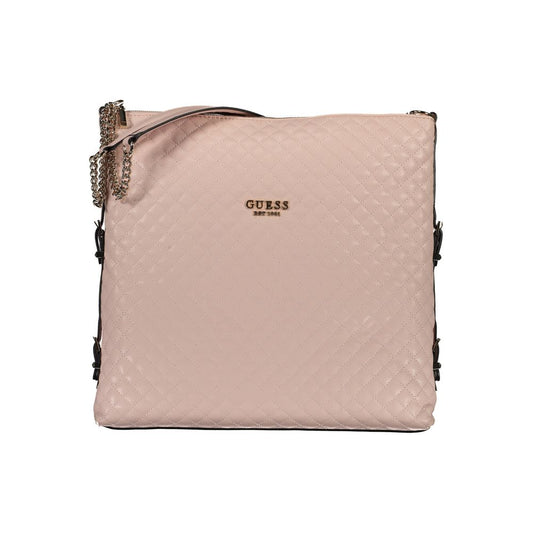 Bolso de polietileno rosa para mujer