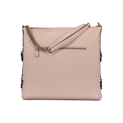 Bolso de polietileno rosa para mujer